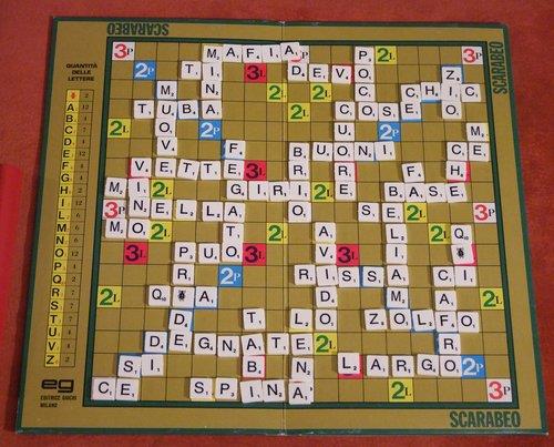Scarabeo: il gioco Il tabellone di Scarabeo