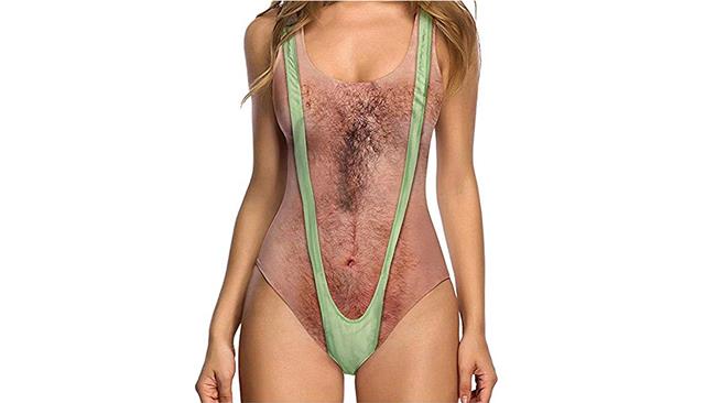 Costume da bagno di Borat: la variante femminile è in vendita online Costume da bagno di Borat