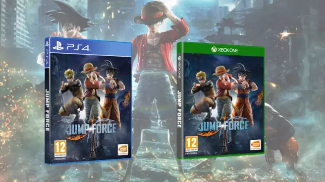 Jump Force cover del gioco Jump Force videogame