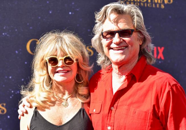 Kurt Russell e Goldie Hawn con tutta la famiglia alla prima di un nuovo film Netflix Kurt Russell e Goldie Hawn alla prima del film 'The Christmas Chronicles'