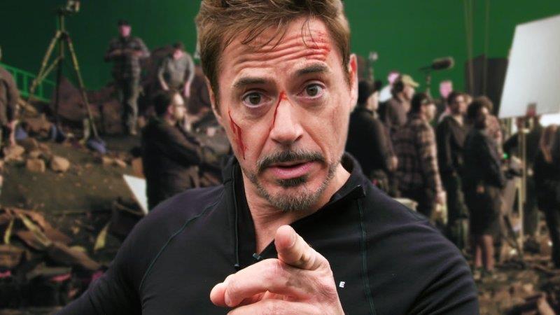 Robert Downey Jr. sul set Robert Downey Jr. sul set di Avengers: Infinity War