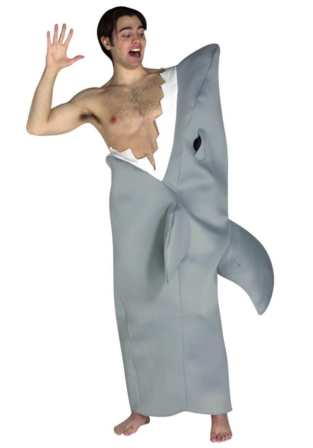 Il costume da vittima di squalo Costume con attacco di squalo