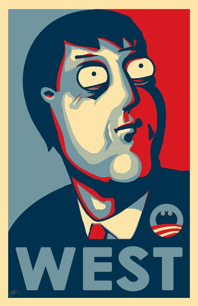 I Griffin: Adam West Adam West fa la parodia di Barack Obama nella serie animata I Griffin