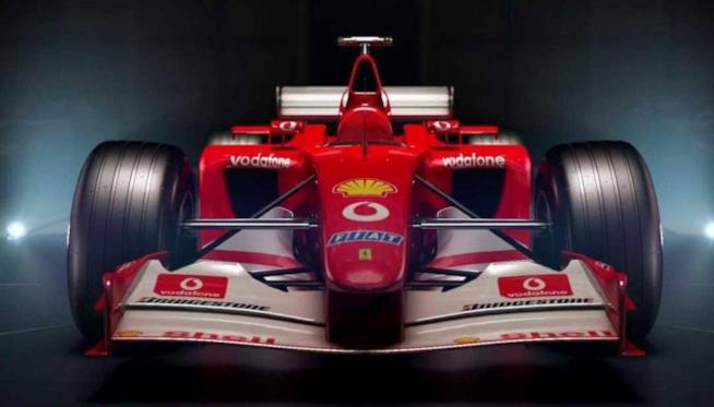 F1 2017: data d'uscita e primo trailer per la nuova stagione di Codemasters La Ferrari F2002 del 2002 di Rubens Barrichello e Michael Schumacher nel trailer di F1 2017