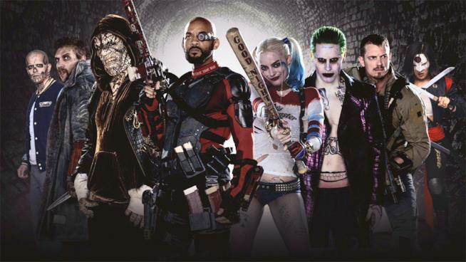 The Suicide Squad: saranno questi i protagonisti del film? Un primo piano della Suicide Squad nel film del 2016 diretto da Davd Ayer