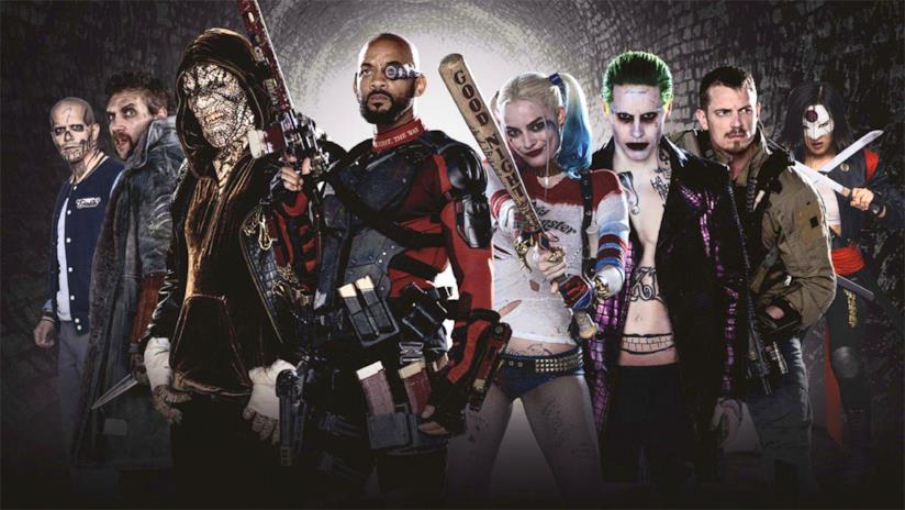 The Suicide Squad: saranno questi i protagonisti del film? Un primo piano della Suicide Squad nel film del 2016 diretto da Davd Ayer
