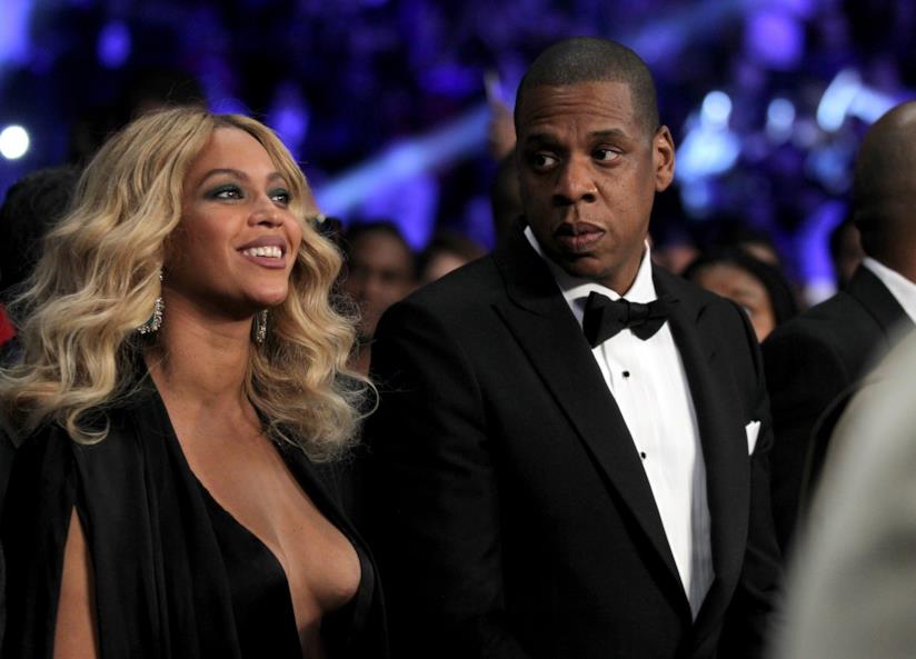 Jay-Z dice la sua su Lemonade Primo piano di Jay-Z e Beyoncé