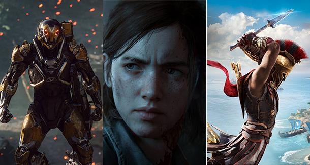 I più grandi giochi dell'E3 2018 Ellie, il protagonista di Anthem e di Odyssey