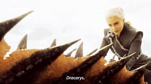 GoT: Daenerys su Drogon Daenerys in battaglia con Drogon