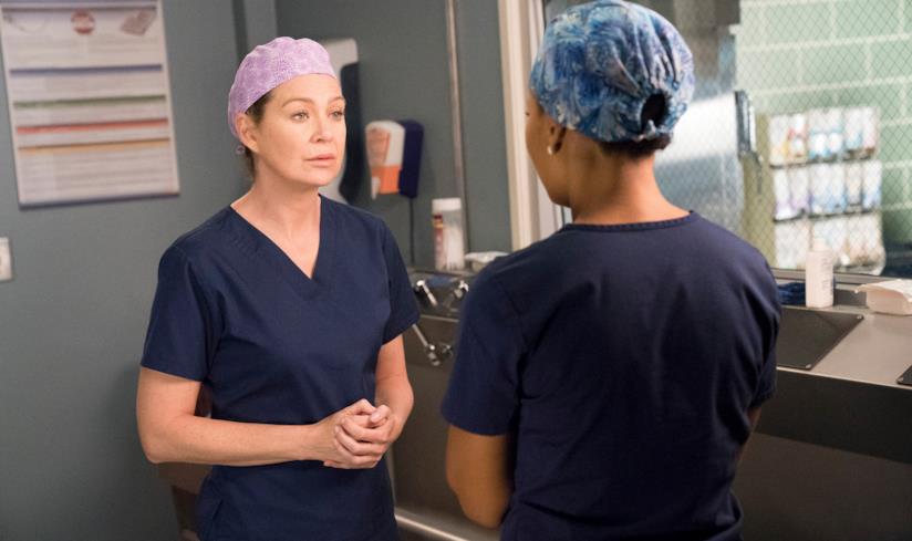 Grey's Anatomy potrebbe concludersi il prossimo anno? Ellen Pompeo nel ruolo di Meredith in una scena di Grey's Anatomy