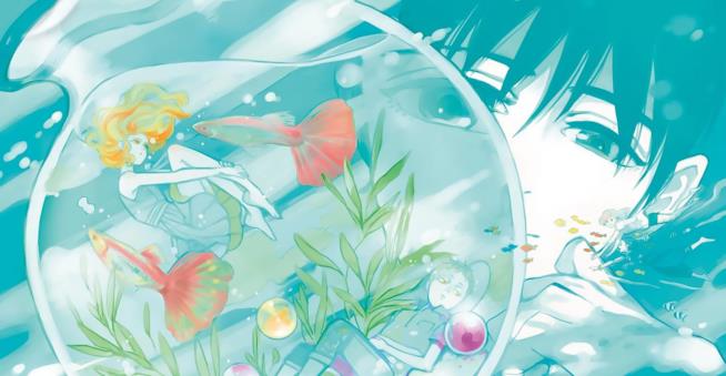 Oltre le onde, la recensione del sorprendente manga queer di Yuhki Kamatani Un'illustrazione di Yuhki Kamatani