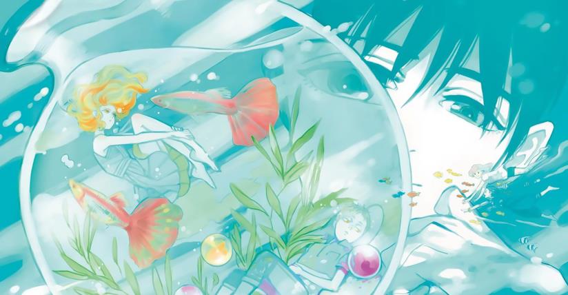 Oltre le onde, la recensione del sorprendente manga queer di Yuhki Kamatani Un'illustrazione di Yuhki Kamatani