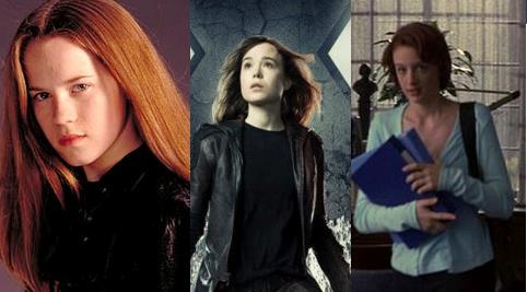 Le tre attrici che hanno interpretato Kitty Pryde Le tre attrici che hanno interpretato Kitty Pryde nella saga degli X-Men