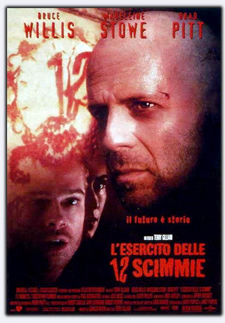 L'esercito delle 12 scimmie: la locandina originale del film L'esercito delle 12 scimmie: la locandina originale