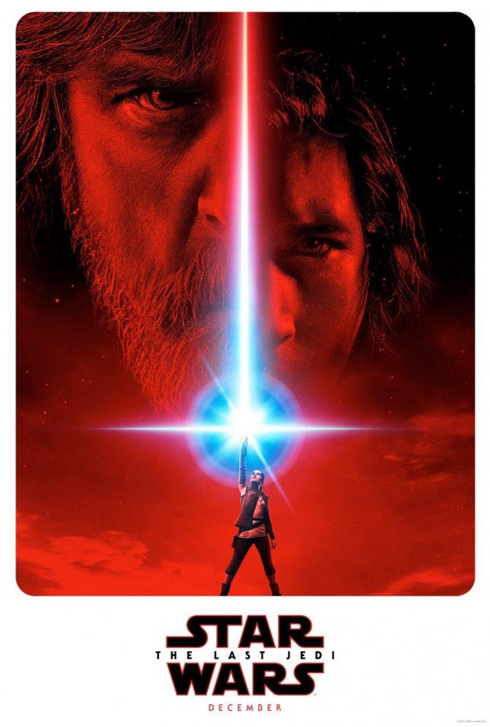 Star Wars: Gli ultimi Jedi, il poter ufficiale Il poster ufficiale del nuovo film della saga di Star Wars