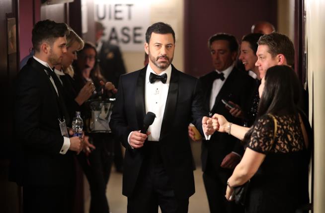 Il comico Jimmy Kimmel presenterà gli Oscar 2018 Jimmy Kimmel durante gli Oscar 2017