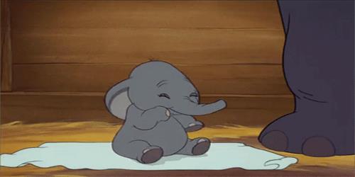 Dumbo nel Classico Disney Una scena da Dumbo