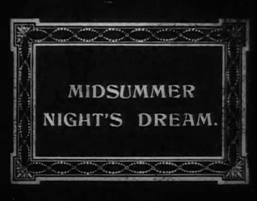 Sogno di una notte di mezza estate Cartello Sogno di una notte di mezza estate