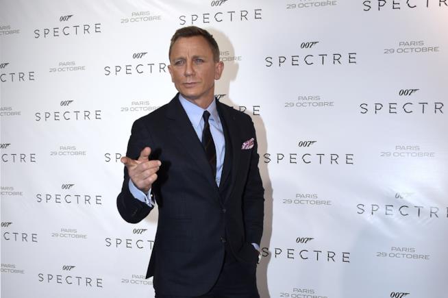 Danny Boyle regista di Bond 25 Daniel Craig alla premiere di 007 Spectre
