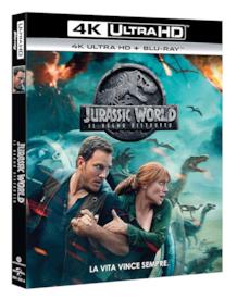 Jurassic World: Il regno distrutto arriva in 4K Il 4K UHD di Jurassic World: Il regno distrutto