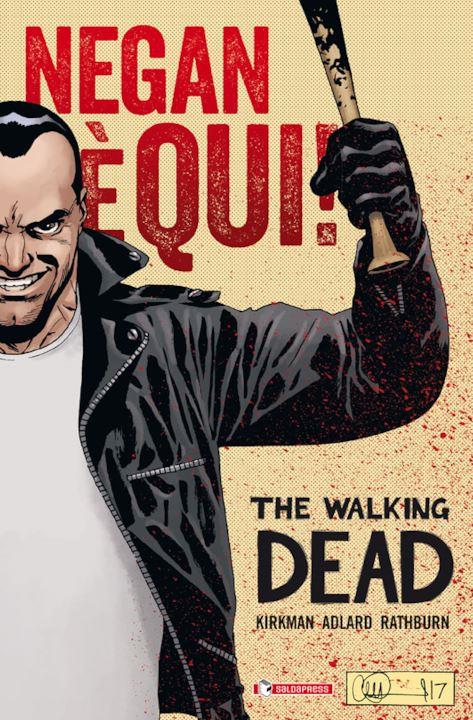 Negan è qui La cover di Negan è qui