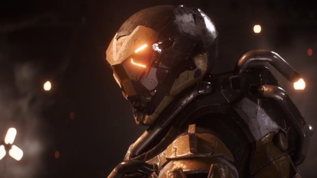 Anthem, un giocatore crea tanti iconici personaggi con l'editor del gioco BioWare Il primo piano di un Javalin da Anthem