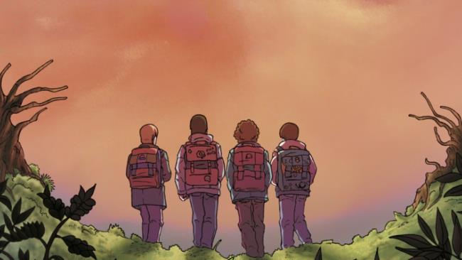 Sulla Collina, la recensione Un particolare della copertina