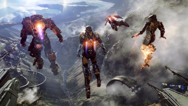 BioWare ci porta nel cuore di Anthem Jetpack in azione in Anthem di BioWare