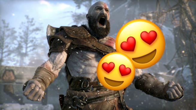 Le emoji di God of War arrivano su smartphone iOS e Android Kratos con le emoji
