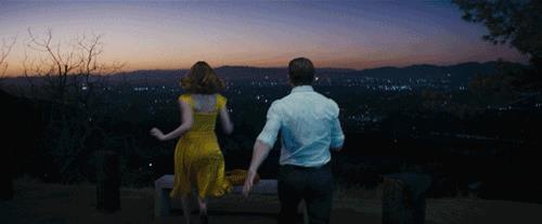 la La Land Una scena di La La Land