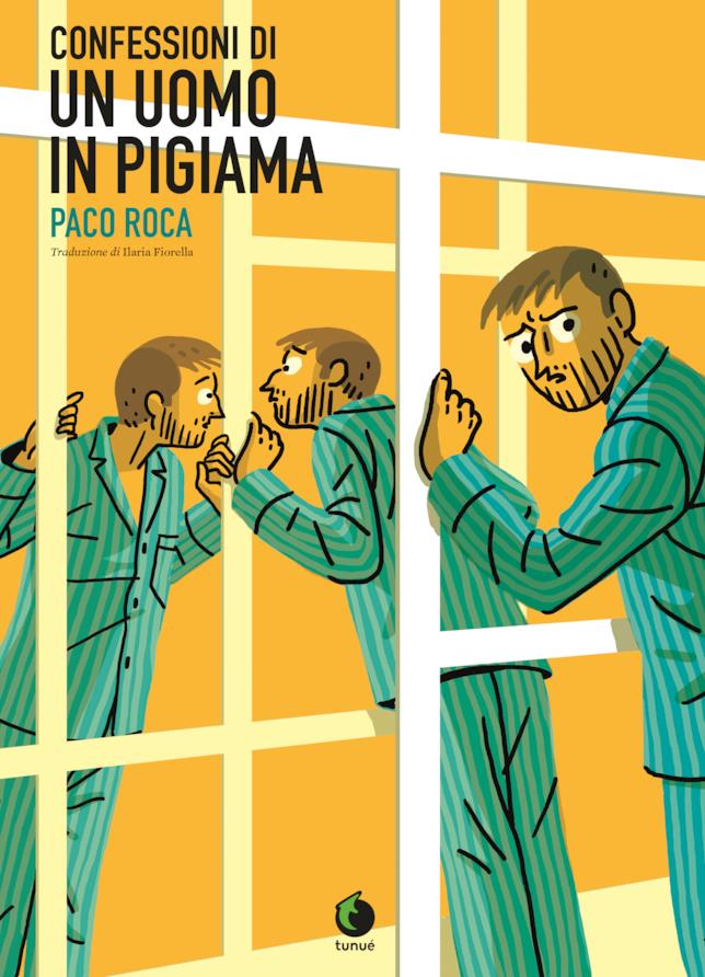 La cover di Confessioni di un uomo in pigiama La copertina del nuovo fumetto di Paco Roca