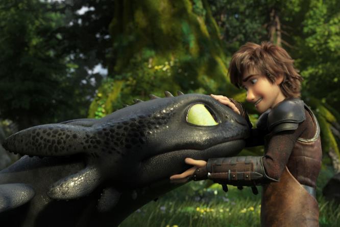 Hiccup e Sdentato in Dragon Trainer 3