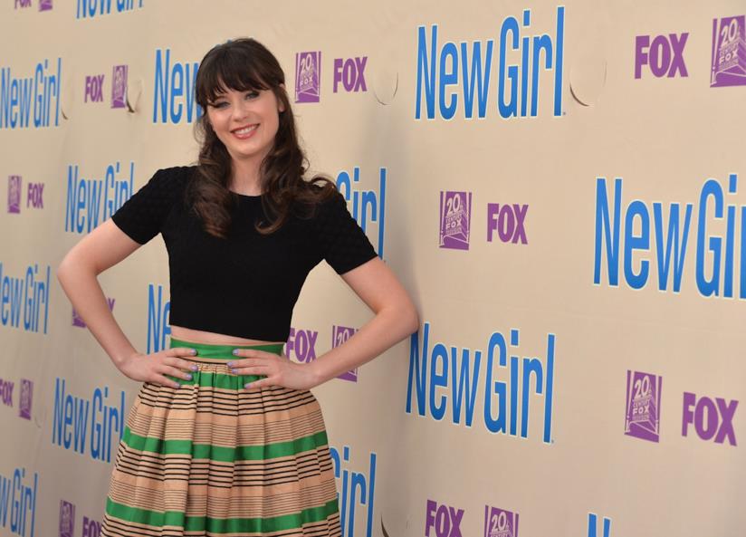 Zooey Deschanel dopo New Girl produrrà una Web Serie per promuovere l'educazione alimentare L'attrice Zooey Deschanel alla prima del film Trolls