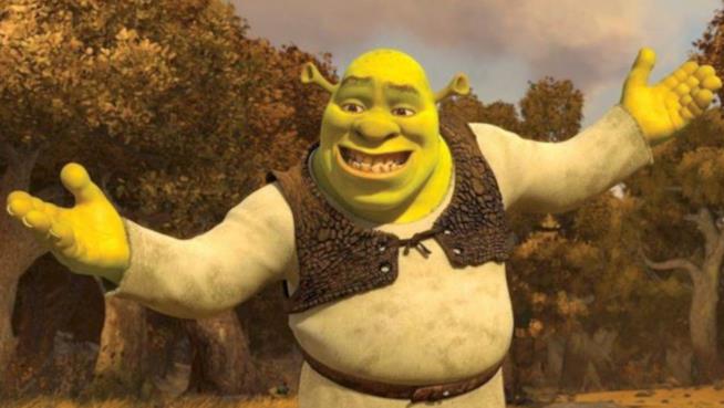 Le curiosità sulla colonna sonora di Shrek Shrek in una scena del film
