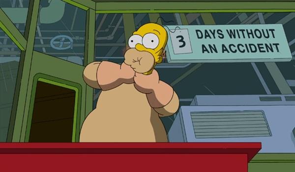 Homer Simpson Homer Simpson auto-soffocamento