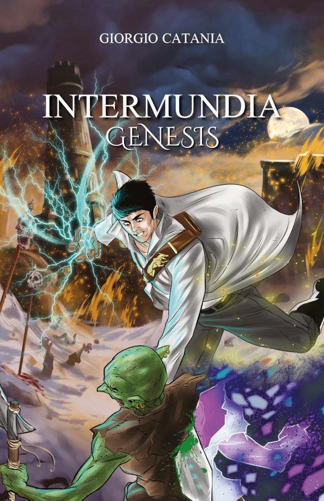 Intermundia: Genesis La cover del romanzo Intermundia: Genesis