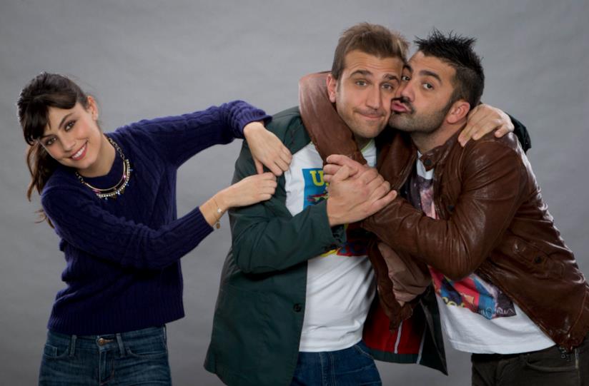 Amici come noi, colonna sonora Un'immagine di Pio, Amedeo e Alessandra Mastronardi
