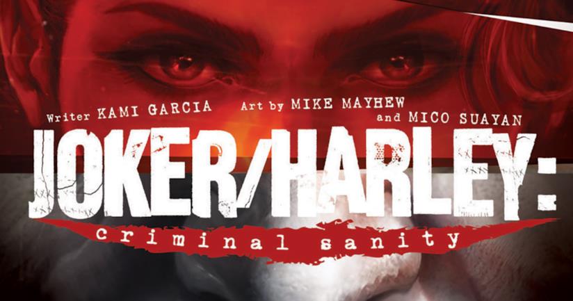 La nuova miniserie a fumetti, in uscita in autunno negli USA, sarà incentrata sul rapporto Joker/Harley Quinn Locandina pubblicitaria che rappresenta i due protagonisti