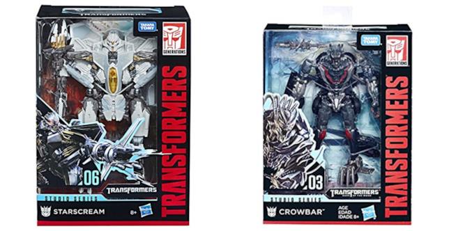 Starscream e Crowbar Acquista Starscream e Crowbar su Amazon