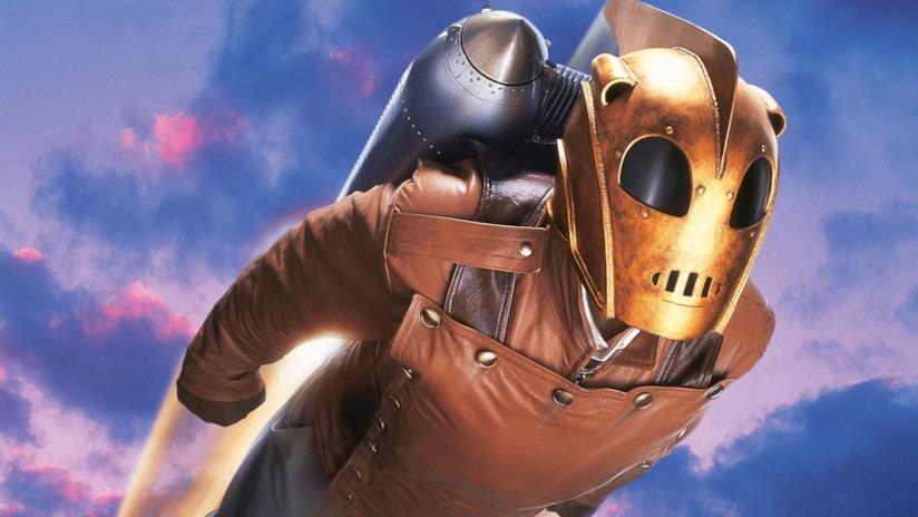 Le 10 perle nascoste da guardare in streaming su Disney+ Billy Campbell in una scena del film Le avventure di Rocketeer