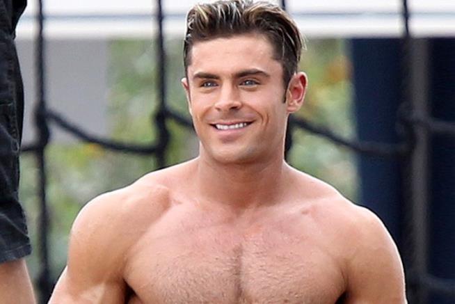 Zac Efron interpreterà il serial killer Ted Bundy L'attore Zac Efron sul set di Baywatch