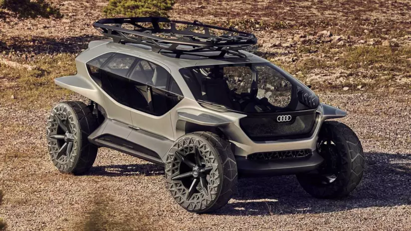 AI Trail, l'offroad elettrico pensato per vivere in tutta comodità le avventure fuori casa AI Trail, l'offroad elettrico di Audi, cattura l'attenzione al Salone di Francoforte