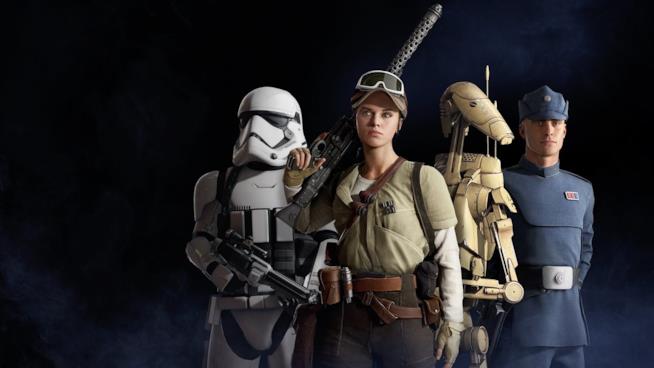 Star Wars Battlefront 2, un leak svela tutti i personaggi del videogioco Alcuni dei combattenti di Star Wars Battlefront 2