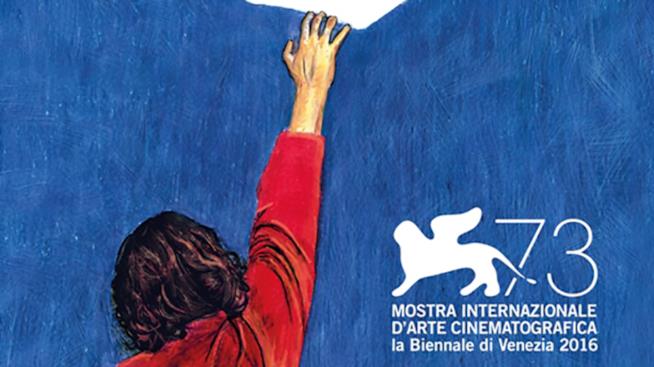 Ecco la locandina della Mostra del Cinema 2016 Un dettaglio della locandina