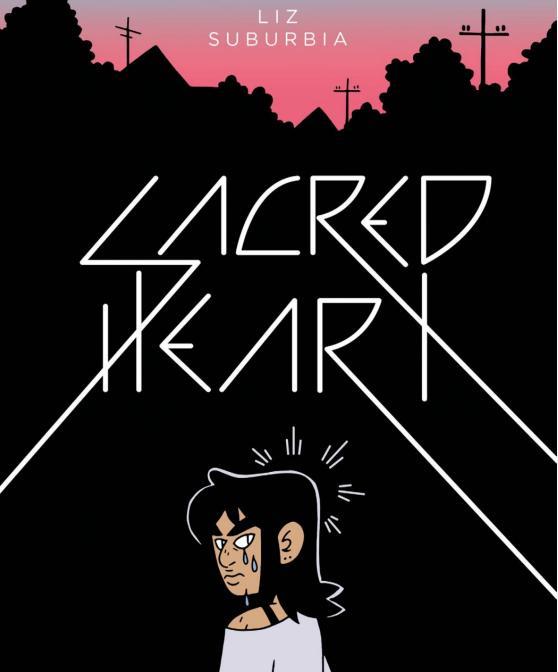 La copertina di Sacred Heart di Liz Suburbia La cover del fumetto d'esordio di Liz Suburbia