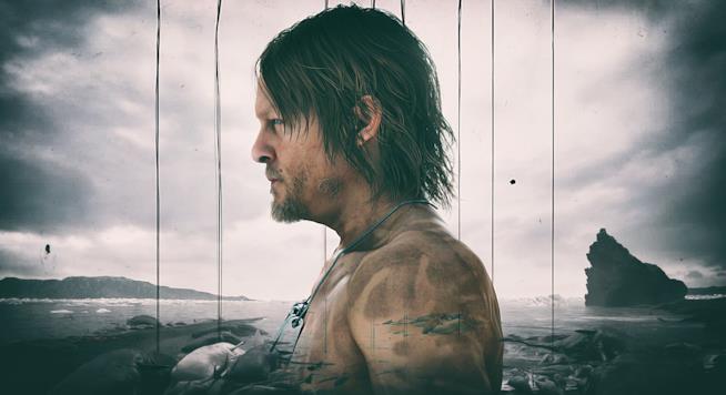 The Walking Dead, Daryl somiglia sempre di più al protagonista di Death Stranding Norman Reedus posa di profilo in un artwork di Death Stranding