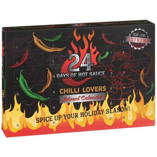 Calendario dell'avvento salsa piccante Calendario Spicy