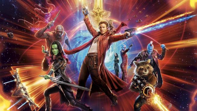 Kevin Feige ai Golden Globes su Guardiani della Galassia Vol 3 e sul marketing di Avengers: Endgame I protagonisti di Guardiani della Galassia Vol. 2 in un poster promozionale