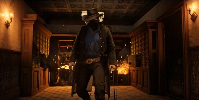 Red Dead Redemption 2 peserà più di 100 GB su PS4 Arthur Morgan in Red Dead Redemption 2
