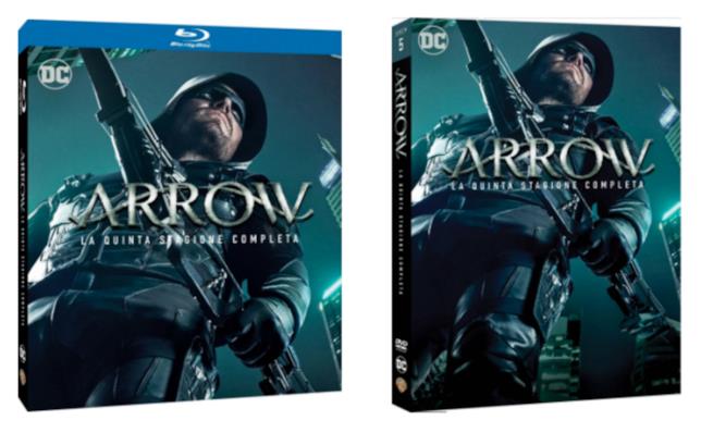 La quinta stagione di Arrow in Home Video La quinta stagione di Arrow in Blu-ray e DVD